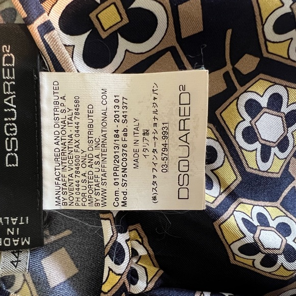 DSQUARED2 Silk printed blouse 🌸 - Picture 3 of 7